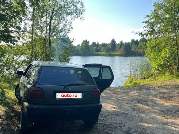1993 Volkswagen Golf III, серый - вид 4