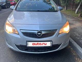 2012 Opel Astra J, серебристый, 500000 рублей, вид 2