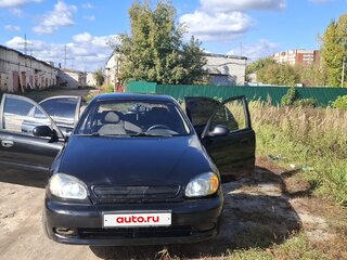 2008 Chevrolet Lanos I, чёрный, 112000 рублей, вид 2