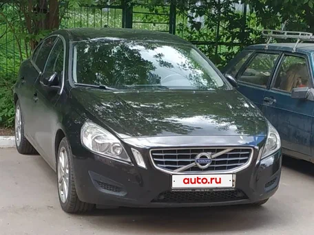 2012 Volvo S60 II, чёрный, 1050000 рублей, вид 1