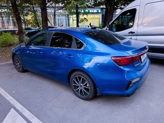 2021 Kia Cerato IV Рестайлинг, синий, 1850000 рублей, вид 4