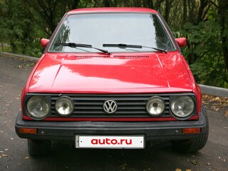 1987 Volkswagen Golf II, красный, 280000 рублей, вид 2