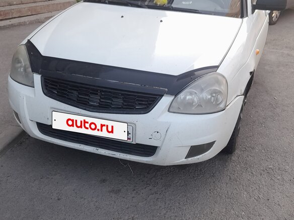 2010 Lada (ВАЗ) Priora I, белый, 200000 рублей - вид 1