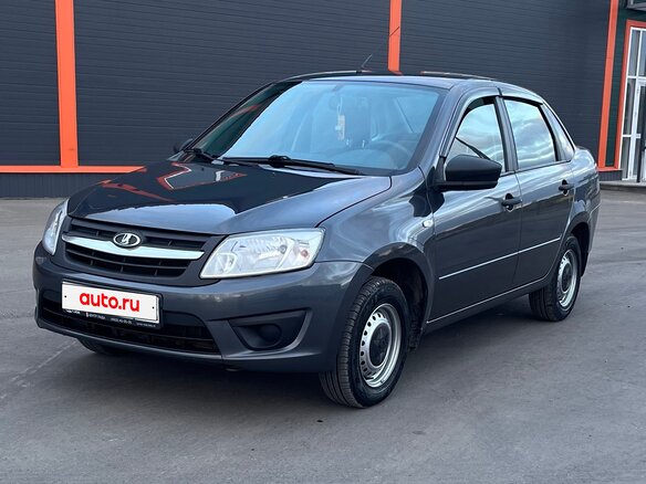 2018 Lada (ВАЗ) Granta I, серый, 485000 рублей