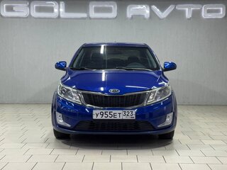2012 Kia Rio 5-speed III, синий, 750000 рублей, вид 2