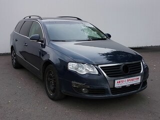 2008 Volkswagen Passat B6, синий, 265000 рублей, вид 3