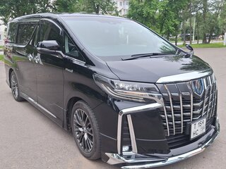 2021 Toyota Alphard III Рестайлинг, чёрный, 5100000 рублей, вид 1
