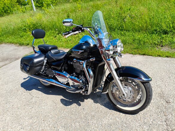 2015 Triumph Thunderbird LT, чёрный, 1199000 рублей