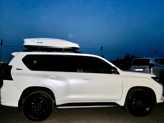 2020 Toyota Land Cruiser Prado 150 Series Рестайлинг 3, белый, 7150000 рублей, вид 4