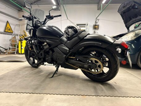 2023 Kawasaki EN650 Vulcan S, чёрный, 609000 рублей, вид 4