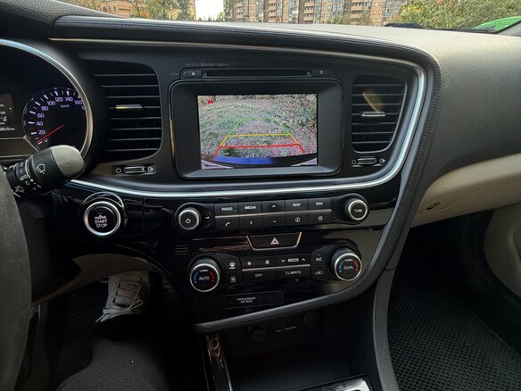 2014 Kia Optima III Рестайлинг, чёрный, 1350000 рублей - вид 8