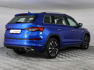 2023 Skoda Kodiaq I Рестайлинг, синий, 3950000 рублей, вид 5