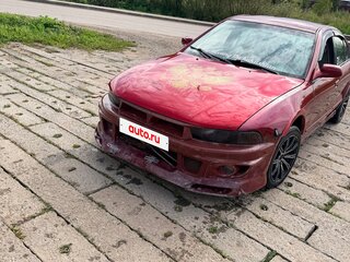 2002 Mitsubishi Galant VIII Рестайлинг, красный, 220000 рублей, вид 5