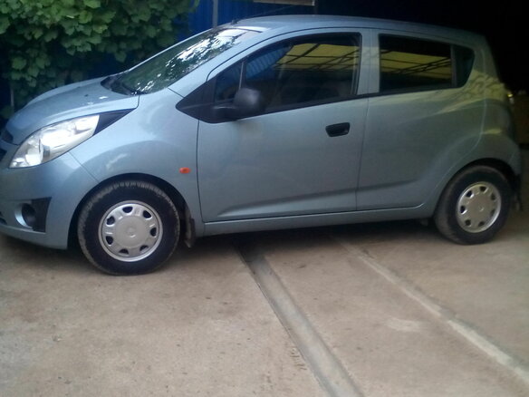 2011 Chevrolet Spark III, серый, 450000 рублей - вид 1