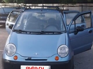2007 Daewoo Matiz I Рестайлинг, синий, 100000 рублей, вид 1