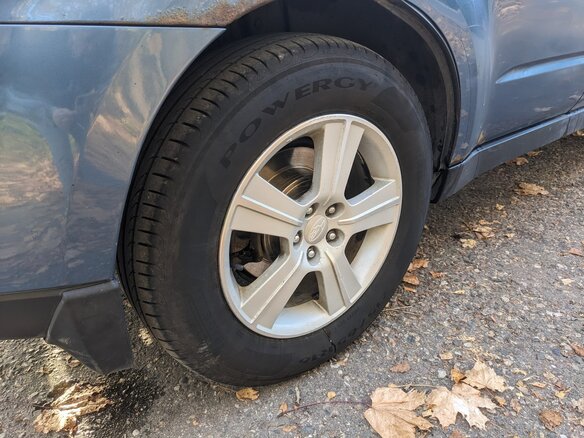 2008 Subaru Forester III, синий, 750000 рублей - вид 8