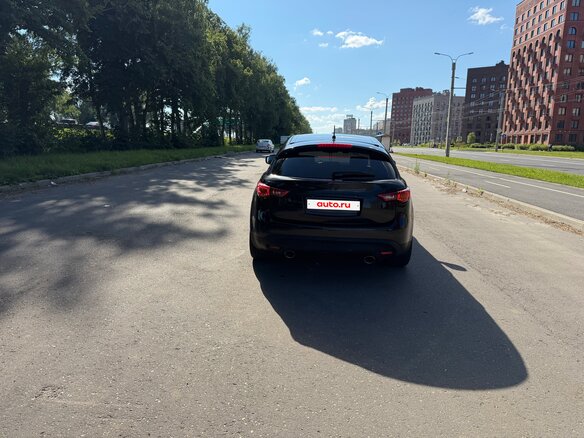 2012 Infiniti FX37 II (S51) Рестайлинг, чёрный, 1700000 рублей - вид 7