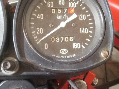 1993 ИЖ Планета, красный, 100000 рублей, вид 5