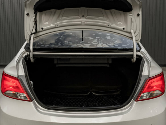 2015 Hyundai Solaris I Рестайлинг, бежевый, 899000 рублей - вид 8