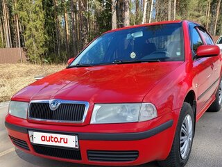 2007 Skoda Octavia I (A4) Рестайлинг, красный, 330000 рублей, вид 1