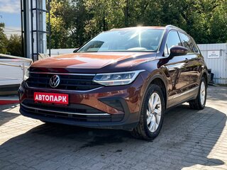 2021 Volkswagen Tiguan II Рестайлинг, коричневый, 2579000 рублей, вид 4