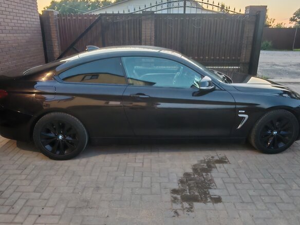 2014 BMW 4 серии 420d F32/F33/F36, коричневый, 1800000 рублей - вид 4