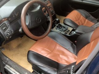 1998 Mercedes-Benz E-Класс 240 II (W210, S210), синий, 300000 рублей, вид 3