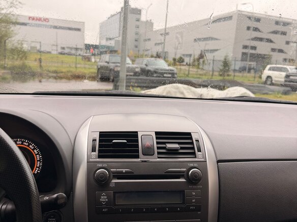 2012 Toyota Corolla X (E140, E150) Рестайлинг, синий - вид 4
