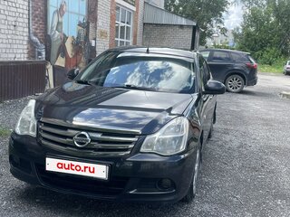 2013 Nissan Almera III (G15), чёрный, 700000 рублей, вид 1