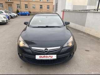 2011 Opel Astra GTC J Рестайлинг, чёрный, 520000 рублей, вид 2