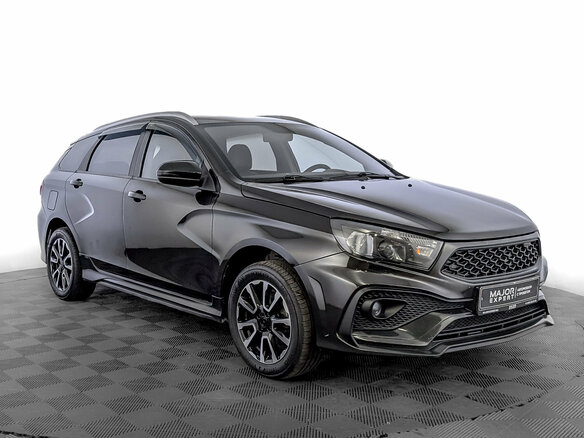 2019 Lada (ВАЗ) Vesta SW Cross I, чёрный - вид 2