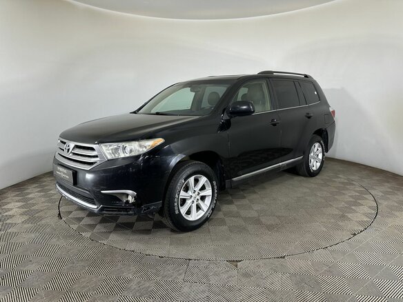 2010 Toyota Highlander II (XU40) Рестайлинг, чёрный, 1190000 рублей