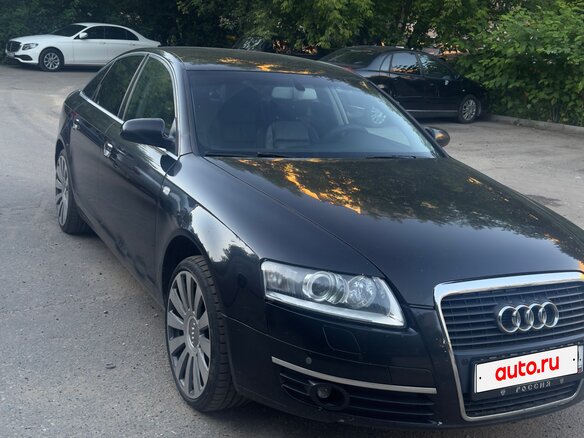 2007 Audi A6 III (C6), чёрный - вид 1