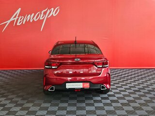 2021 Kia Rio IV Рестайлинг, красный, 1205000 рублей, вид 4