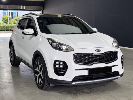 2018 Kia Sportage IV, белый, 1595000 рублей, вид 3