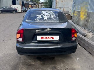 2008 Chevrolet Lanos I, чёрный, 101010 рублей, вид 2