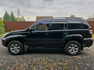 2005 Toyota Land Cruiser Prado 5-speed 120 Series, чёрный, 1250000 рублей, вид 2