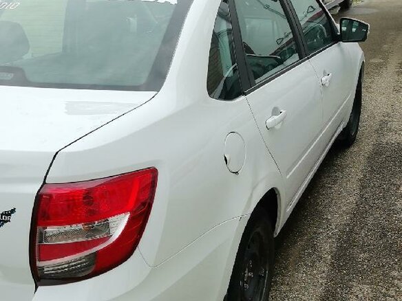 2024 Lada (ВАЗ) Granta I Рестайлинг, белый, 557508 рублей - вид 2