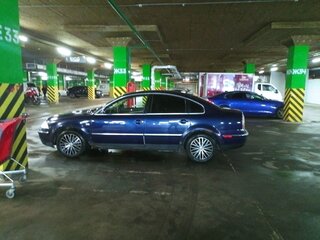 2002 Volkswagen Passat B5 Рестайлинг, синий, 380000 рублей, вид 1