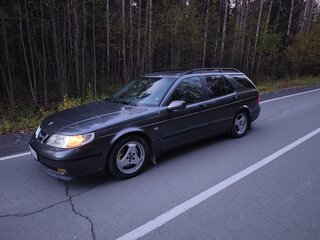 2002 Saab 9-5 I Рестайлинг, серый, 635000 рублей, вид 1