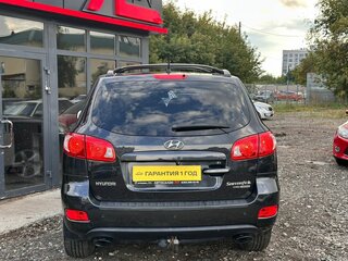 2007 Hyundai Santa Fe II, чёрный, 899000 рублей, вид 4
