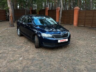2017 Skoda Rapid I Рестайлинг, синий, 880000 рублей, вид 3