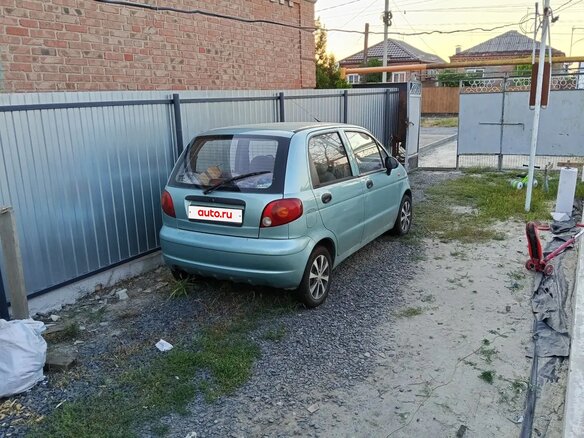 2009 Daewoo Matiz I Рестайлинг, зелёный, 220000 рублей - вид 3