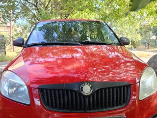 2009 Skoda Fabia II, красный, 420000 рублей, вид 2