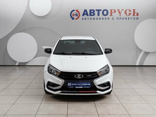 2019 Lada (ВАЗ) Vesta Sport I, белый, 1048000 рублей, вид 3