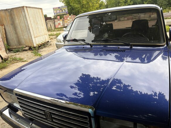 2001 Lada (ВАЗ) 2107, синий, 230000 рублей - вид 2