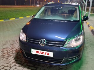 2014 Volkswagen Sharan II, синий, 1270000 рублей, вид 1
