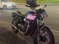 2021 Triumph Bonneville T100, синий, 950000 рублей - вид 8