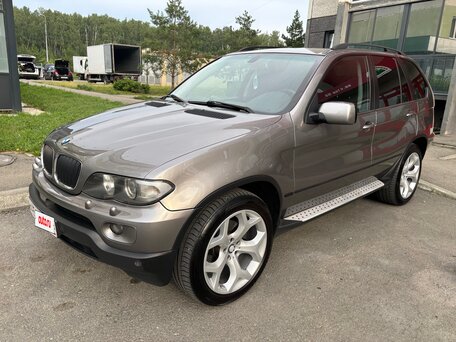 2006 BMW X5 3.0i I (E53) Рестайлинг, серый, 1450000 рублей, вид 2