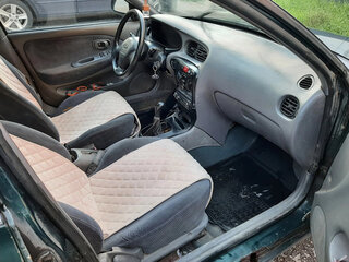 1998 Hyundai Avante II Рестайлинг, зелёный, 90000 рублей, вид 5